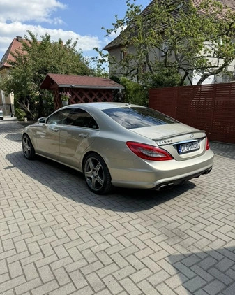 Mercedes-Benz CLS cena 149600 przebieg: 184250, rok produkcji 2011 z Leśna małe 742